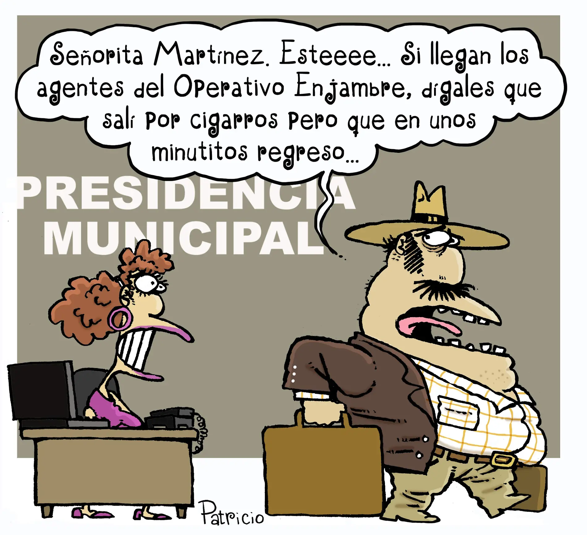 cartón PATRICIO